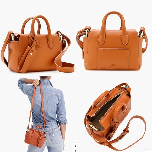 J. Crew Handbags - J.crew Harper Satchel in Italian Leather